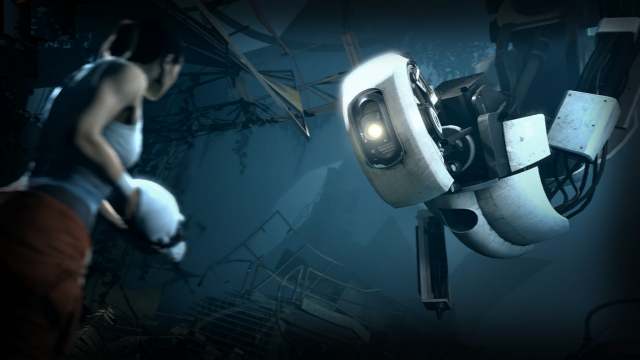 Portal 2 Title Screen