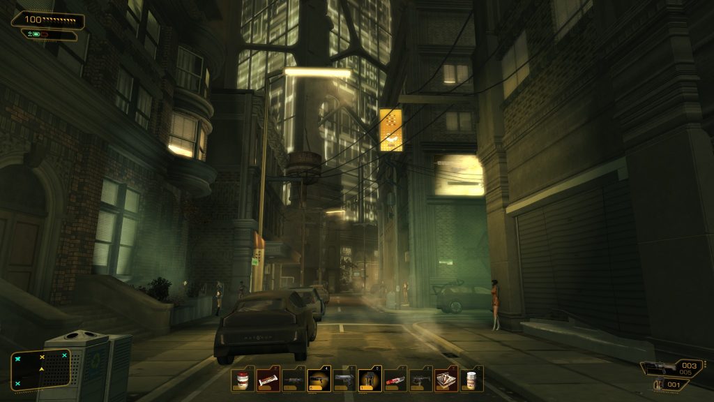 Deus Ex: Human Revolution - Alleyway