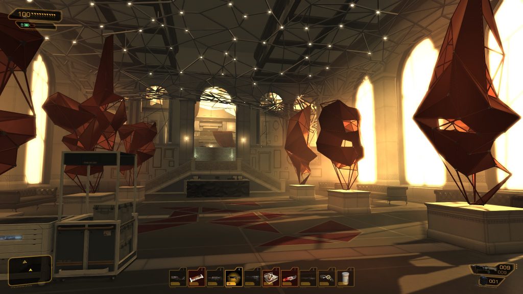 Deus Ex: Human Revolution - A modern palace sits atop Tai Yong Medical