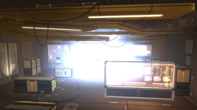 Deus Ex: Human Revolution - Tai Yong Medical server room