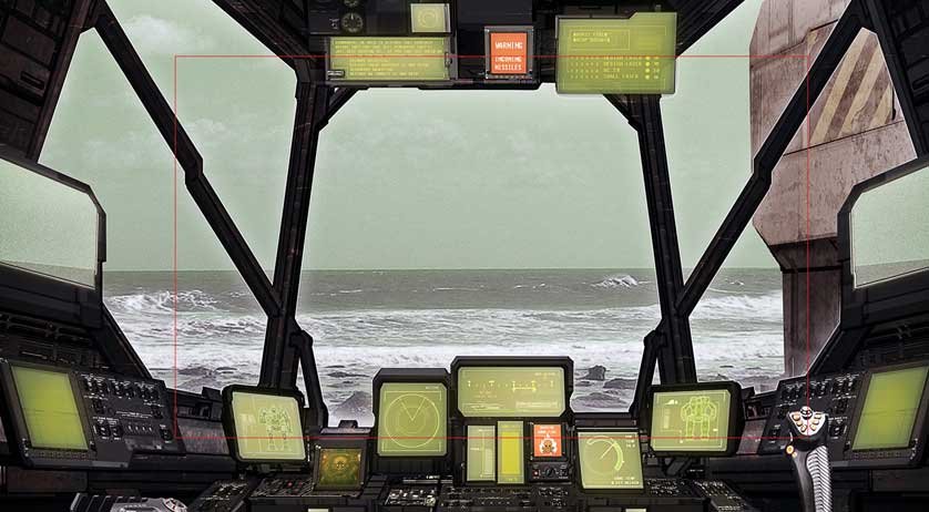 Mechwarrior Hunchback Cockpit Concept
